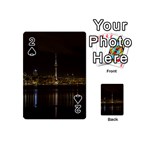 City River Water Cityscape Skyline Playing Cards 54 (Mini)