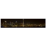 City River Water Cityscape Skyline Small Flano Scarf