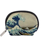 The Classic Japanese Great Wave off Kanagawa by Hokusai Accessory Pouch (Small) Front