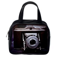 Vintage Camera Classic Handbag (one Side) by snowwhitegirl