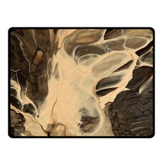 Smoke On Water Double Sided Fleece Blanket (small)  by WILLBIRDWELL