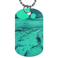Neon Bubbles 2 Dog Tag (two Sides) by WILLBIRDWELL