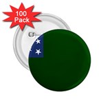 Flag of the Green Mountain Boys 2.25  Buttons (100 pack) 