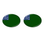 Flag of the Green Mountain Boys Cufflinks (Oval)