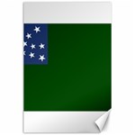 Flag of the Green Mountain Boys Canvas 24  x 36 