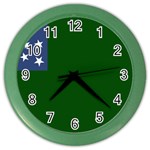 Flag of the Green Mountain Boys Color Wall Clock