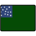 Flag of the Green Mountain Boys Fleece Blanket (Large) 
