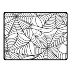 Spider Web Fleece Blanket (small) by GothikaKiller