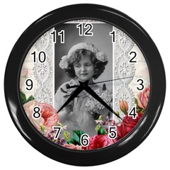 Vintage 1168516 1920 Wall Clock (black) by vintage2030