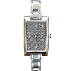 Damask 937606 960 720 Rectangle Italian Charm Watch by vintage2030