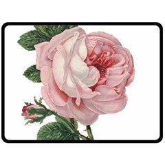 Rose 1078272 1920 Double Sided Fleece Blanket (large)  by vintage2030