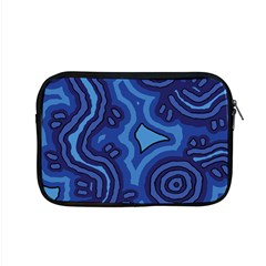 Aboriginal Art - Blue Campsites Apple Macbook Pro 15  Zipper Case