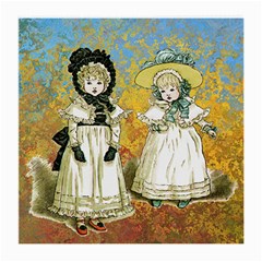 Little Victorian Girls Medium Glasses Cloth (2-side) by snowwhitegirl