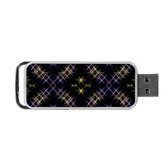 Seamless Background Abstract Vector Portable Usb Flash (two Sides) by Simbadda