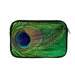 Peacock Feather Macro Peacock Bird Apple Macbook Pro 13  Zipper Case by Simbadda