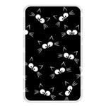 Cute Black Cat Pattern Memory Card Reader (Rectangular)