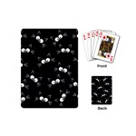 Cute Black Cat Pattern Playing Cards (Mini)