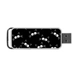 Cute Black Cat Pattern Portable USB Flash (One Side)