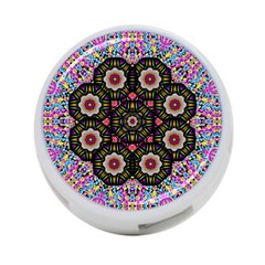 Decorative Ornate Candy With Soft Candle Light For Peace 4-port Usb Hub (two Sides) by pepitasart