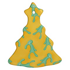 Bold And Brash Pattern Ornament (christmas Tree)  by Valentinaart