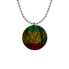 Rasta Forest Rastafari Nature Button Necklaces by Simbadda