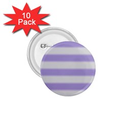 Bold Stripes Soft Purple Pattern 1 75  Buttons (10 Pack) by BrightVibesDesign