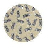 Pineapple pattern Ornament (Round)