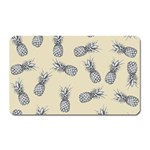 Pineapple pattern Magnet (Rectangular) Front