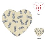 Pineapple pattern Playing Cards (Heart)