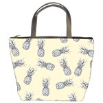 Pineapple pattern Bucket Bag