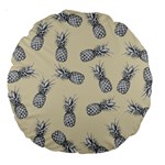 Pineapple pattern Large 18  Premium Round Cushions