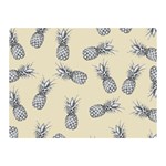 Pineapple pattern Double Sided Flano Blanket (Mini) 