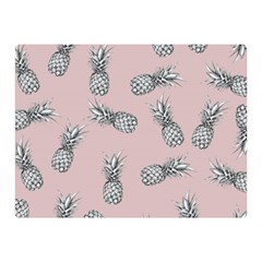Pineapple Pattern Double Sided Flano Blanket (mini) 