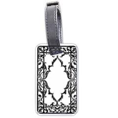 Holbein Antique Scroll Fruit Luggage Tags (one Side)  by Simbadda