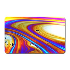 Soap Bubble Color Colorful Magnet (rectangular) by Celenk