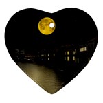 Travel Architecture Tourism Venice Ornament (Heart)