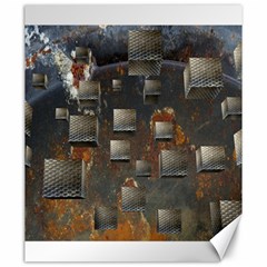 Background Metal Pattern Texture Canvas 20  X 24  by Celenk