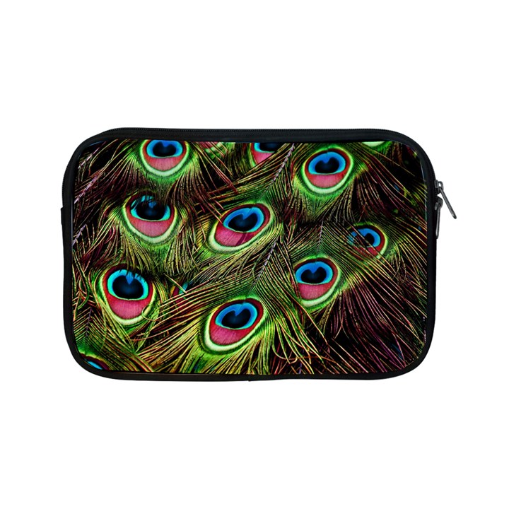 Peacock Feathers Color Plumage Apple iPad Mini Zipper Cases