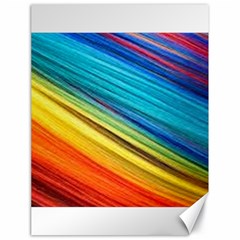 Rainbow Canvas 18  X 24  by NSGLOBALDESIGNS2