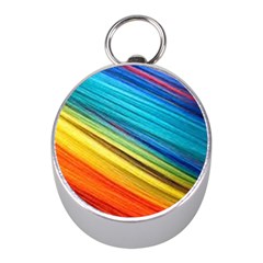 Rainbow Mini Silver Compasses by NSGLOBALDESIGNS2