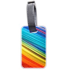 Rainbow Luggage Tags (two Sides) by NSGLOBALDESIGNS2