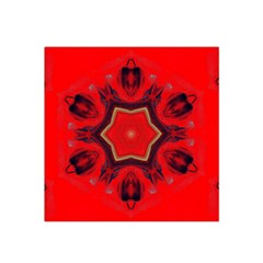 Chakra Art Heart Healing Red Satin Bandana Scarf by Simbadda