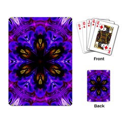 Abstract Art Abstract Background Playing Cards Single Design by Simbadda