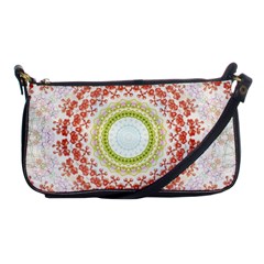 Fractal Kaleidoscope Mandala Shoulder Clutch Bag