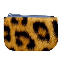 Animal Print Leopard Large Coin Purse by NSGLOBALDESIGNS2