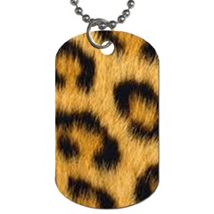 Animal Print Leopard Dog Tag (two Sides) by NSGLOBALDESIGNS2