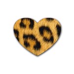 Animal print 3 Heart Coaster (4 pack)  Front