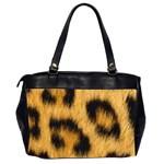 Animal print 3 Oversize Office Handbag (2 Sides) Back