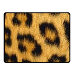 Animal Print 3 Double Sided Fleece Blanket (small)  by NSGLOBALDESIGNS2
