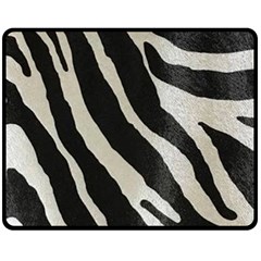Zebra Print Fleece Blanket (medium)  by NSGLOBALDESIGNS2